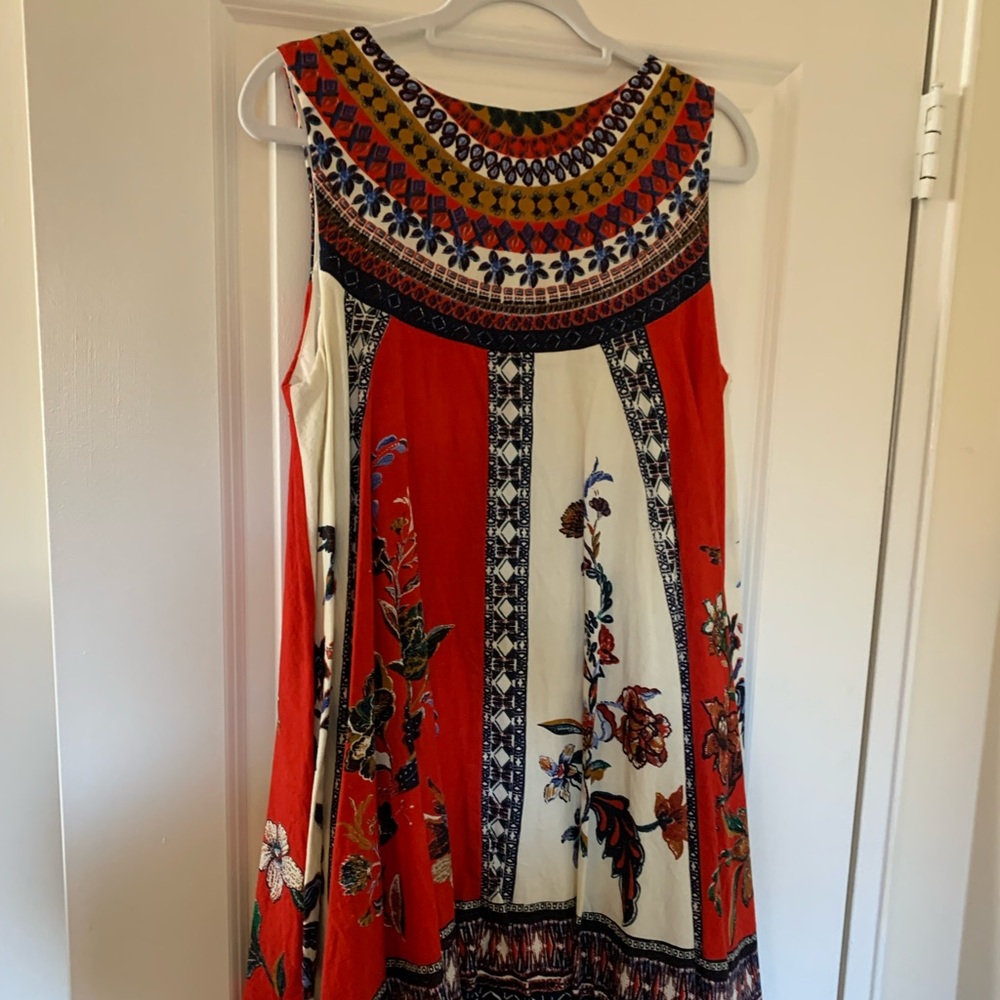 Anthropology Patterned Dress - Maeve - Large